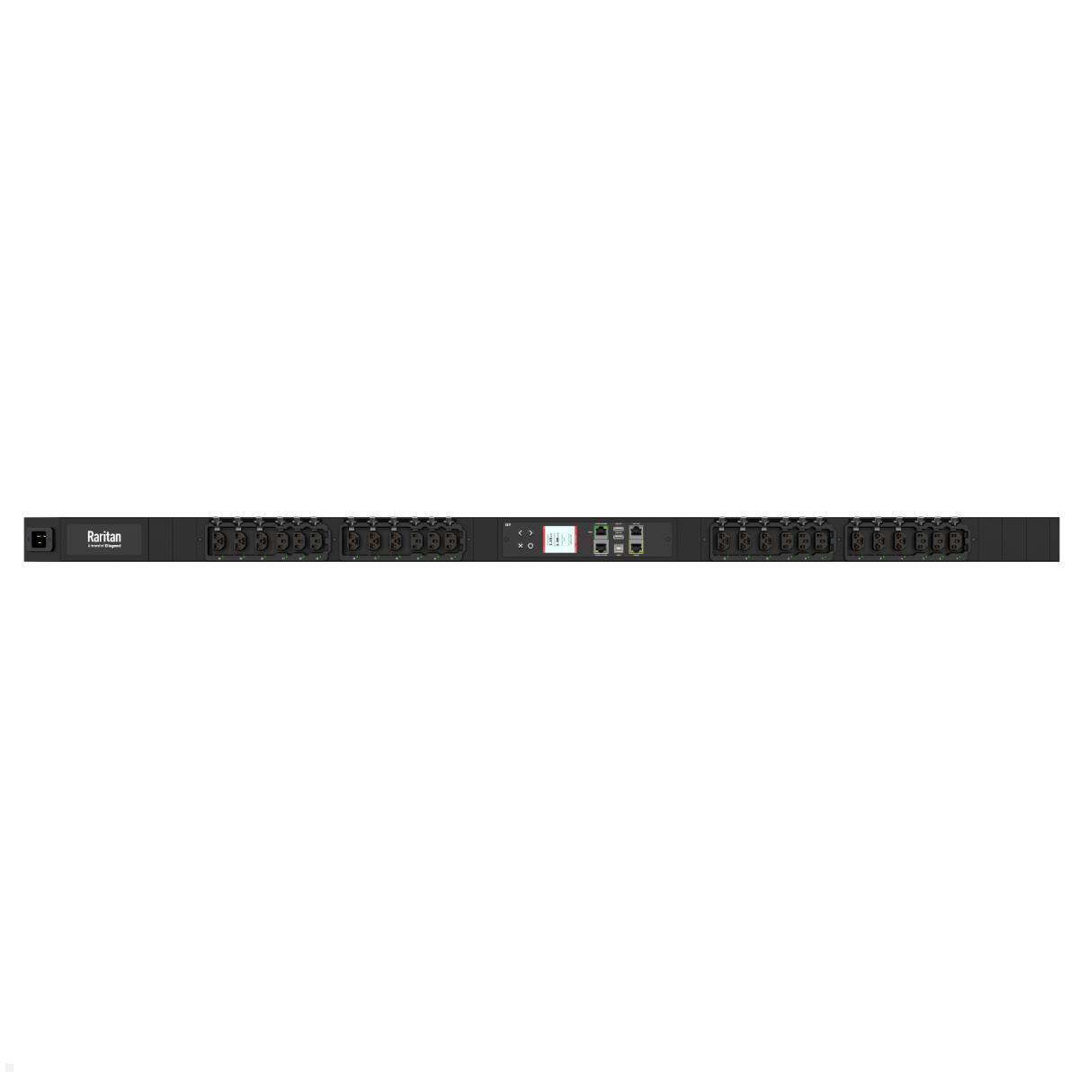 Legrand Raritan iX Rack-PDU 0U mit 12xC13 / 12xCx, 1-phasig 100-240V 16A, Outlet Metered/Switched (PX4-53A8C-C8E7A0), Fernschaltung Outlet Switching