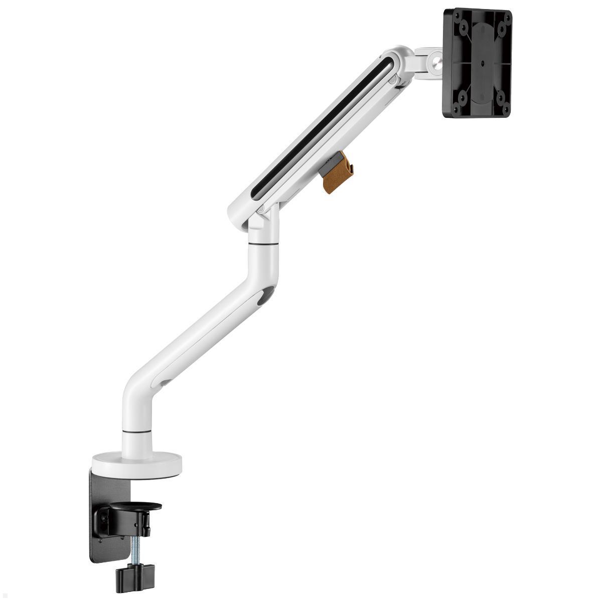 Fellowes Smartview Single Monitor Tischhalterung, seitliche Ansicht