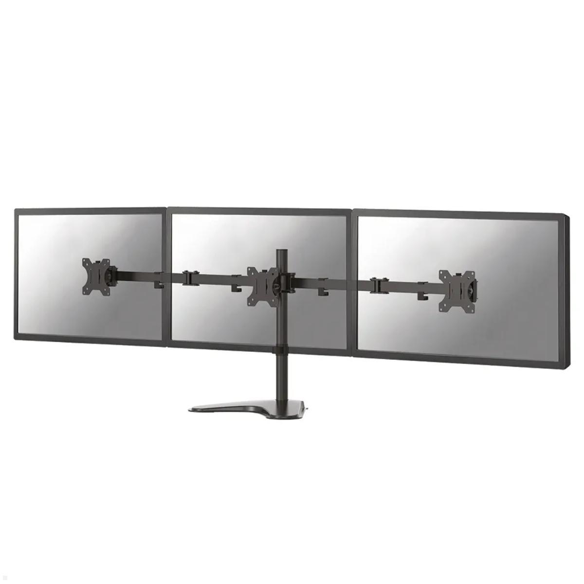 HALTERUNGSPROFI Dual Tischhalterung Office-414 Monitor-Halterung, (bis  32,00 Zoll, neigbar, schwenkbar, drehbar)