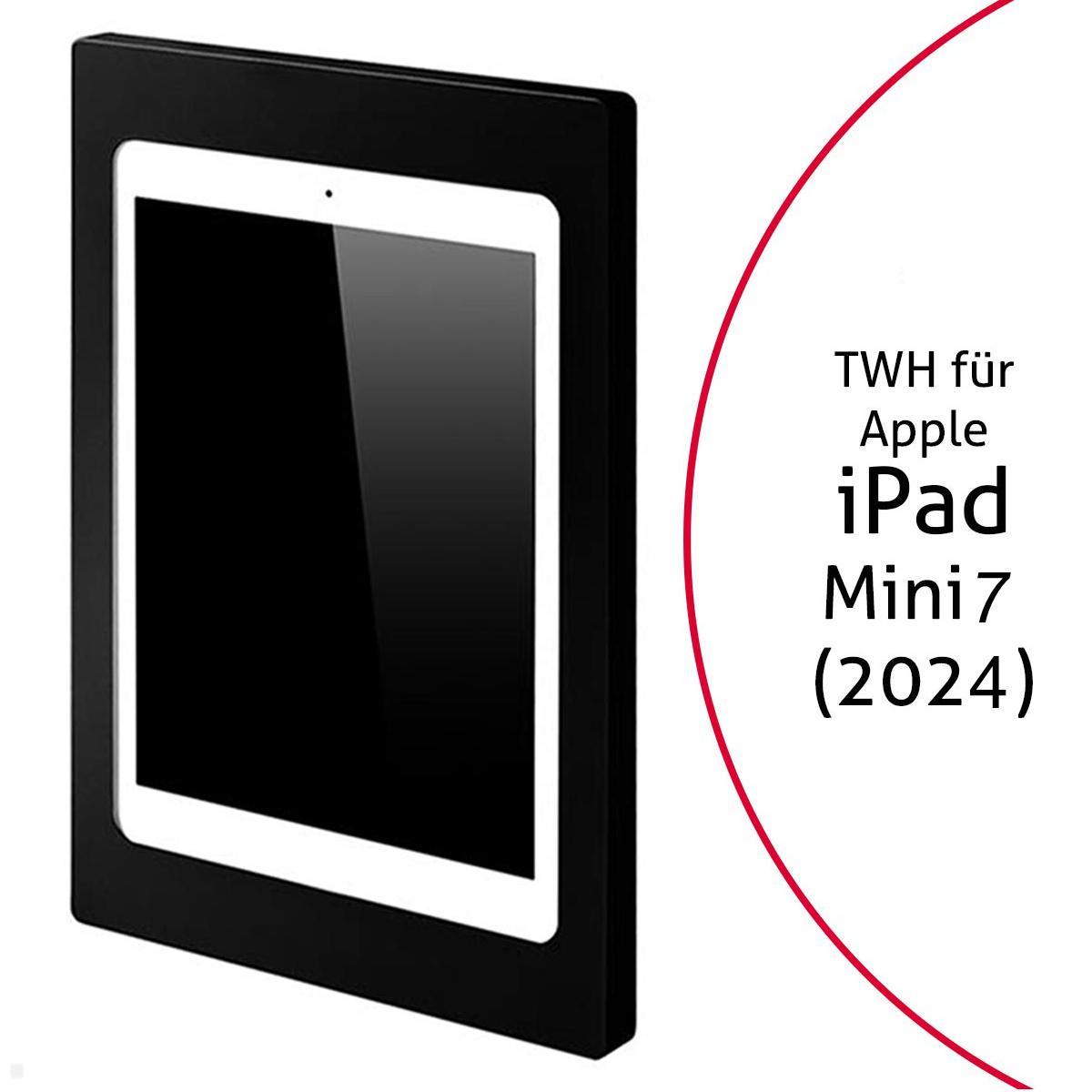 TabLines TWH064B Wandhalterung für iPad Mini 7 (A17 Pro), schwarz TabLines TWH064B Wandhalterung für iPad Mini 7 (A17 Pro), schwarz