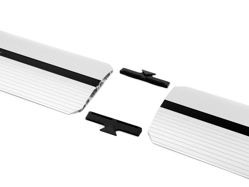 EVOline Zubehör gerader Adapter für Bridge Kabelbrücken, schwarz EVOline Zubehör gerader Adapter für Bridge Kabelbrücken, schwarz