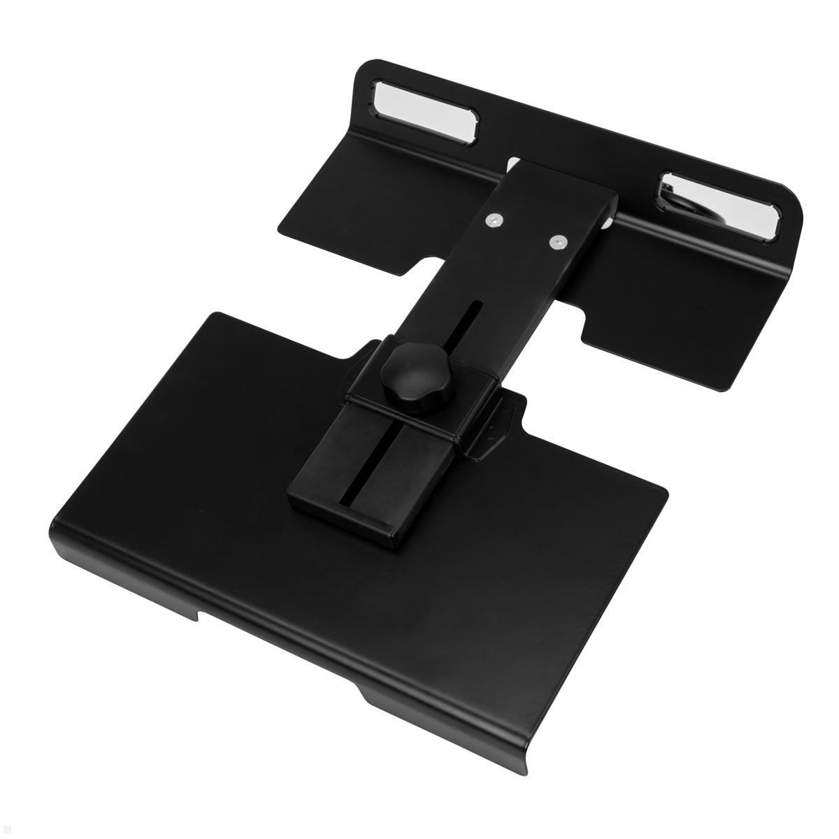 Humanscale M2.1 Laptop Wandhalterung mit Schwenkarm schräg, schwarz, Drehregler Humanscale M2.1 Laptop Wandhalterung mit Schwenkarm schräg, schwarz, Drehregler