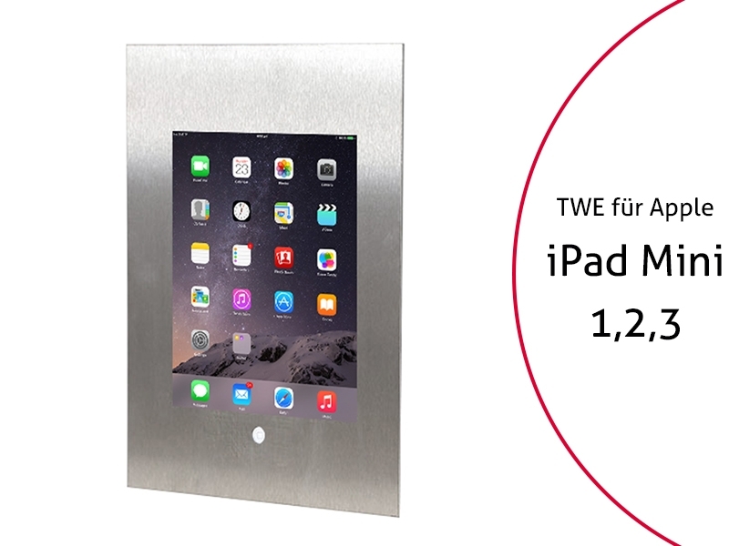 TabLines TWE040E Tablet Wandeinbau für Apple iPad Mini 1/2/3 HB TabLines TWE040E Tablet Wandeinbau für Apple iPad Mini 1/2/3 HB