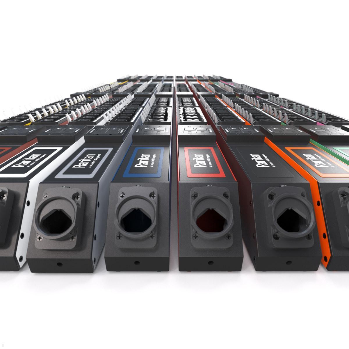 Legrand Raritan iX Rack-PDU 0U 1-phasig 230V 32A, 12xC13 / 12xCX, Input Metered RCM (PX4-1161-E7M27), Raritan PX4 RCM Rack PDU