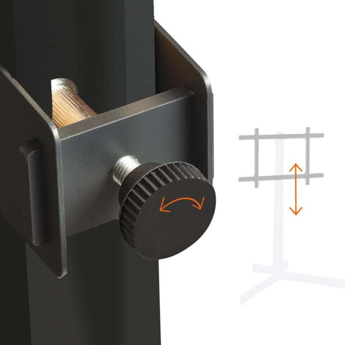 Vogels COMFORT TVS 3690 schwenkbarer TV Ständer 40-77 Zoll, schwarz, höhenverstellbar Vogels COMFORT TVS 3690 schwenkbarer TV Ständer 40-77 Zoll, schwarz, höhenverstellbar