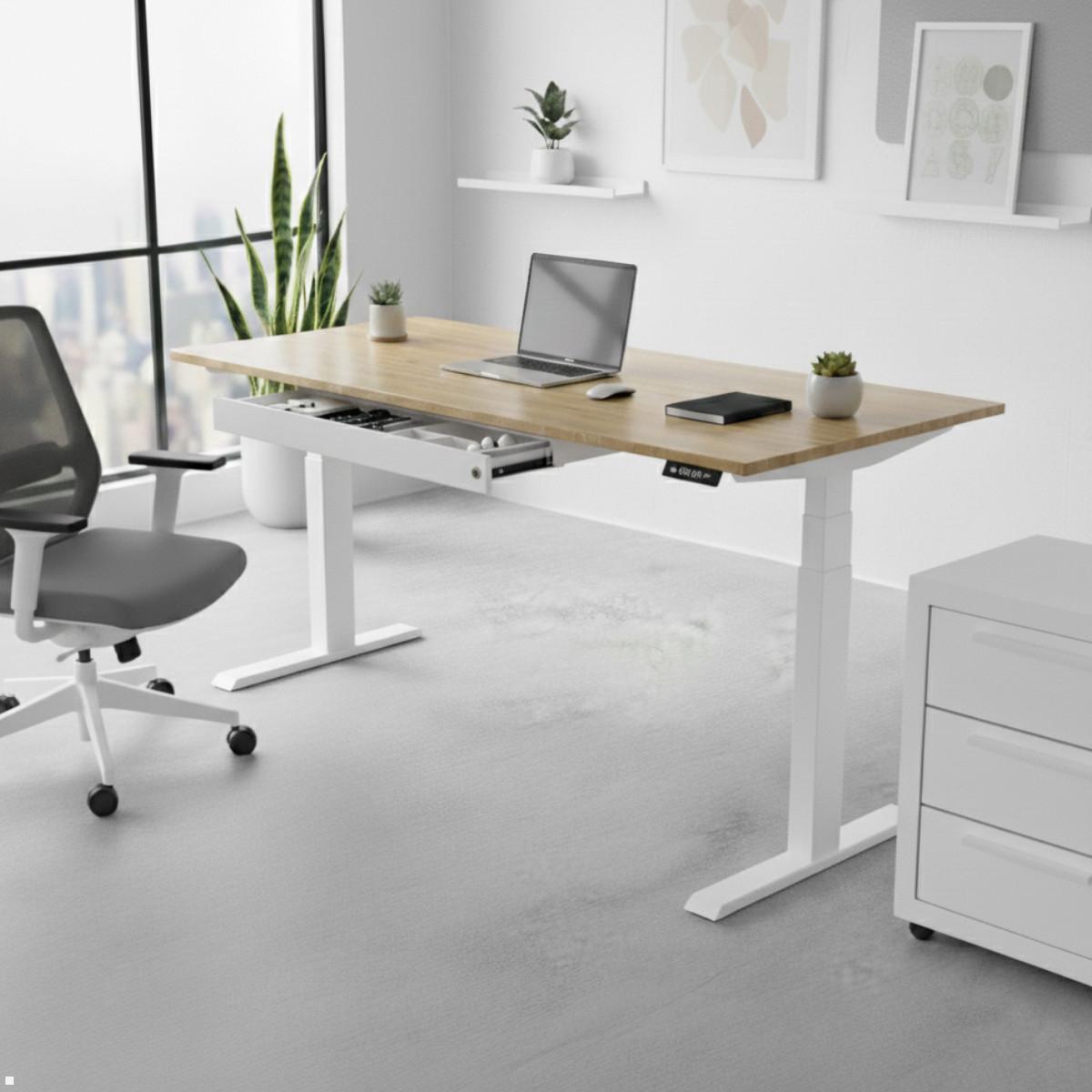 TecLines TUS019B ausziehbare Unterbau Schublade Slim, abschließbar, Anwendungsbeispiel