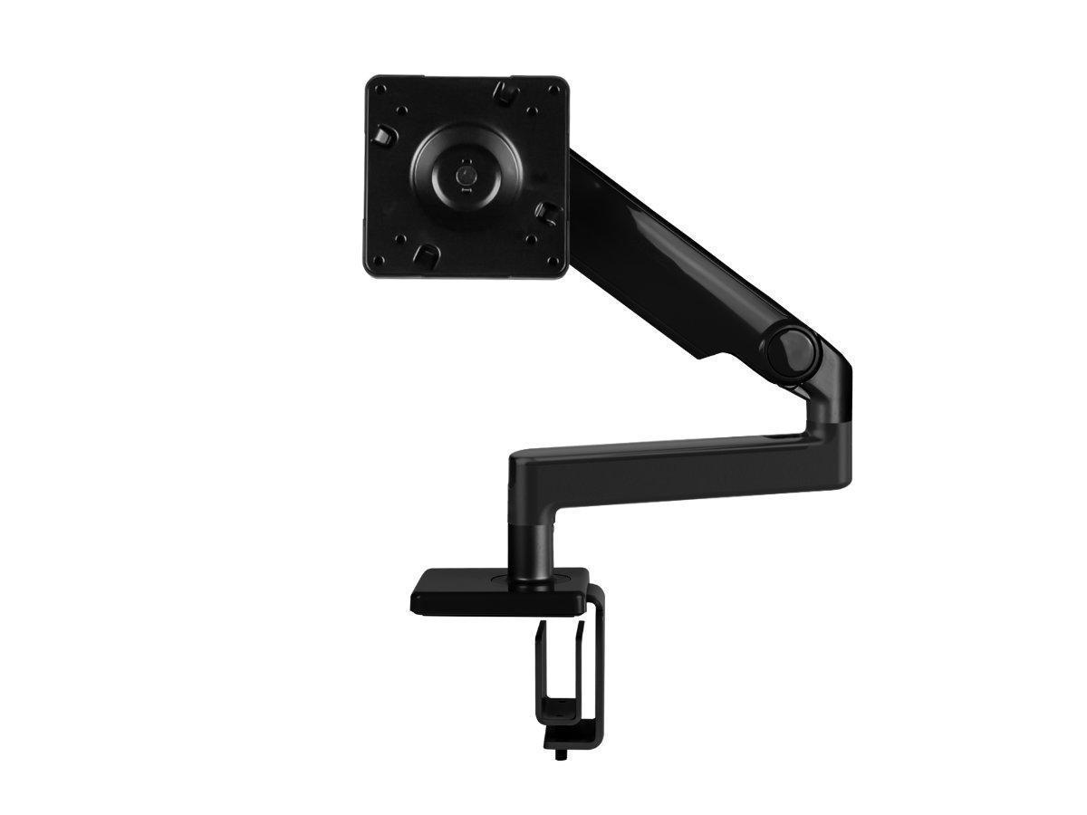 Humanscale M2.1 Monitorhalterung USM Tische gerade, schwarz Vorderansicht Humanscale M2.1 Monitorhalterung USM Tische gerade, schwarz Vorderansicht