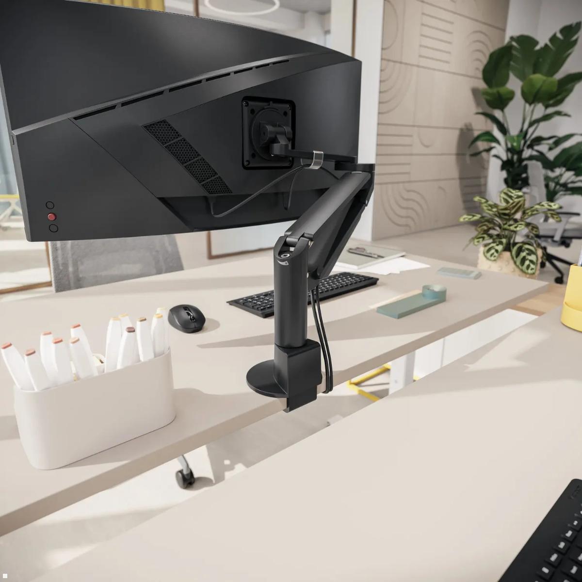Novus Clu Plus Monitor Tischhalterung bis 50 Zoll (991+3118+000), schwarz, Novus Clu Plus Halterung