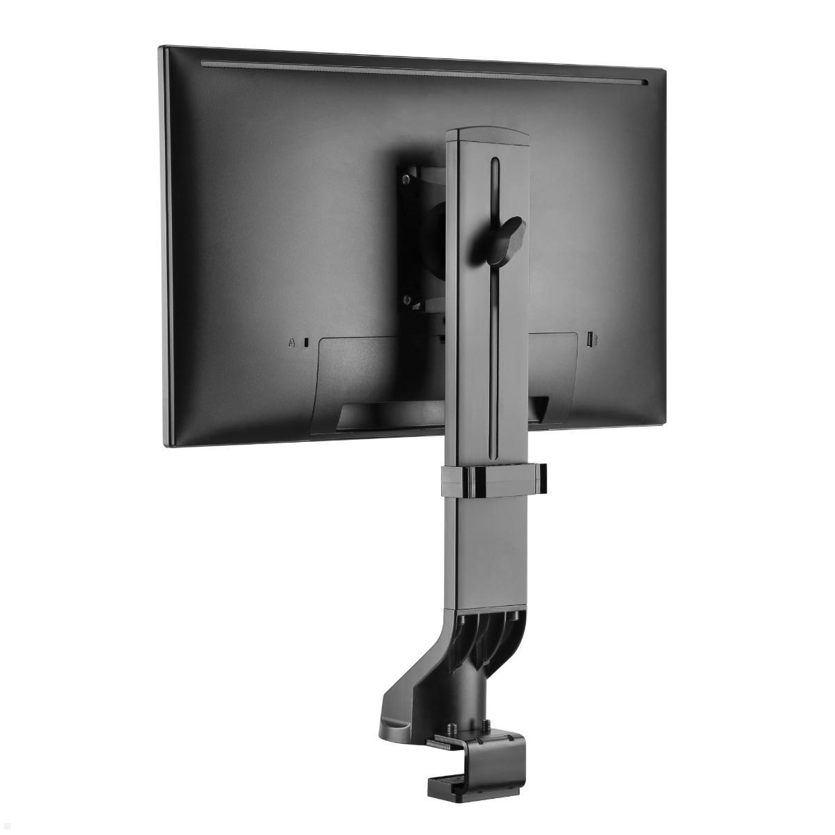 MonLines MTH014B Touchscreen Tischhalterung bis 32 Zoll, höhenverstellbar, Neigungsverstellung