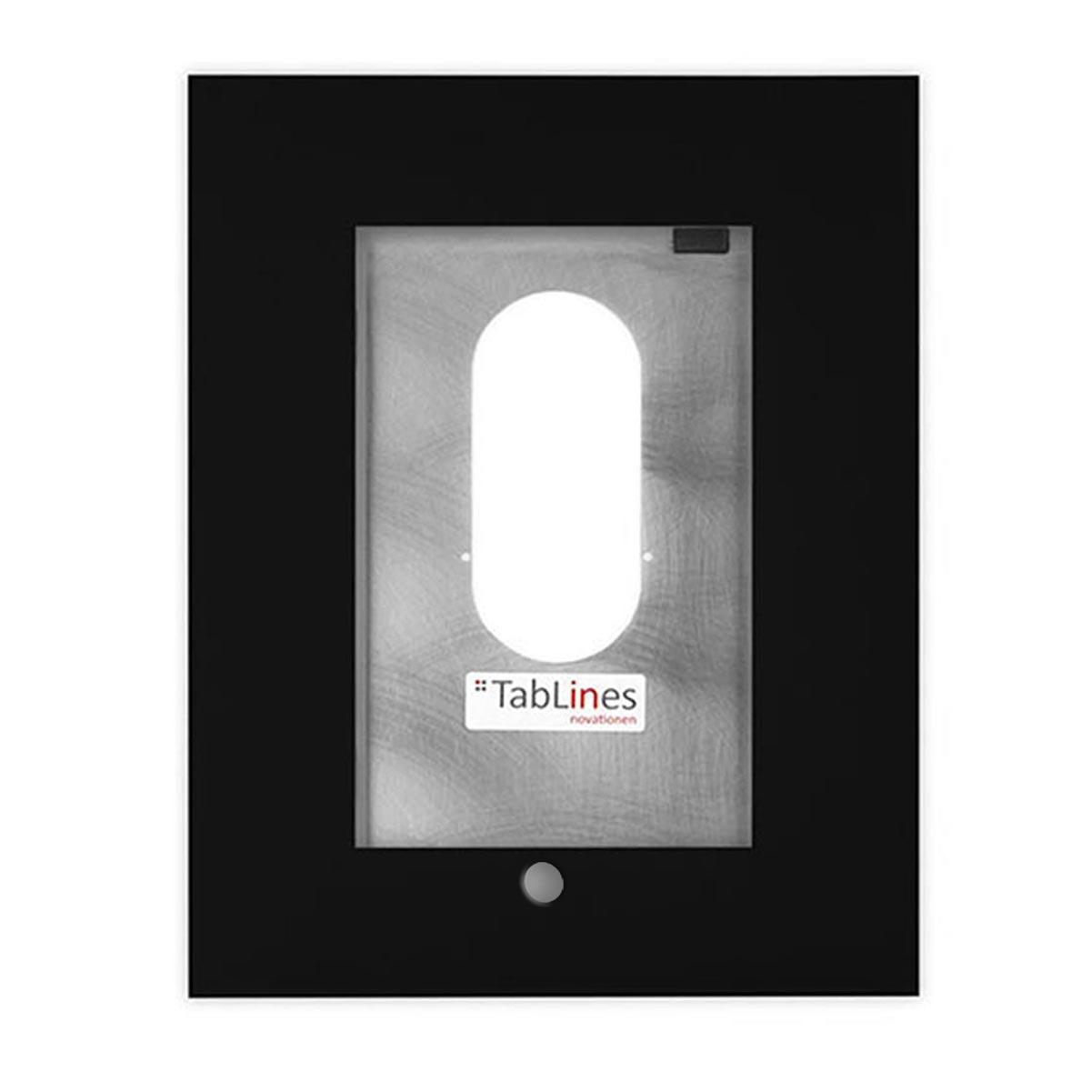 TabLines TWE089B Tablet Wandeinbau für Apple iPad 10.2 (7./8./9. Gen.), HB, schwarz, Rahmen TabLines TWE089B Tablet Wandeinbau für Apple iPad 10.2 (7./8./9. Gen.), HB, schwarz, Rahmen