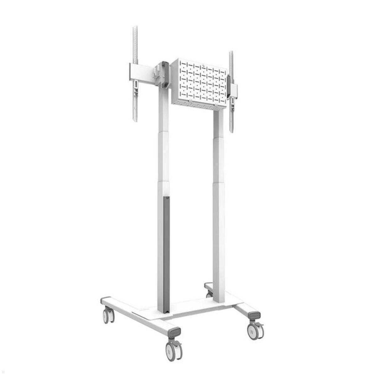 Neomounts FL55-875WH1 mobiler elektrischer Monitorständer 37 bis 100 Zoll, weiß höhenverstellbar Neomounts FL55-875WH1 mobiler elektrischer Monitorständer 37 bis 100 Zoll, weiß höhenverstellbar