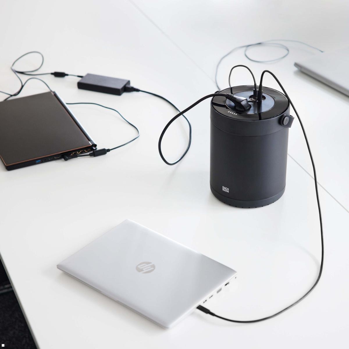 Bachmann MOV:E 1x Steckdose, 2x USB-A, 2x USB-C, schwarz (BM0011007) Anwendungsbeispiel