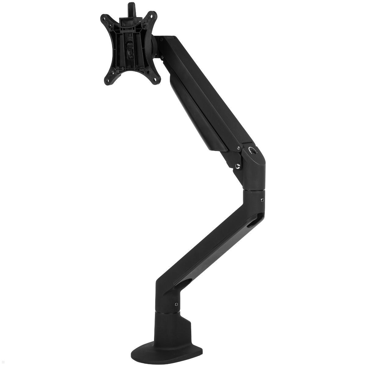 Fellowes Chicago Single Monitor Tischhalterung, Seitliche Ansicht ohne Monitor