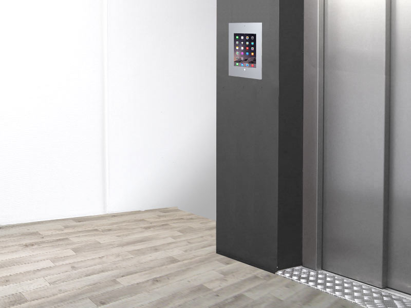 TabLines TWE040S Tablet Wandeinbau für Apple iPad Mini 1/2/3 HB, silber Anwendung TabLines TWE040S Tablet Wandeinbau für Apple iPad Mini 1/2/3 HB, silber Anwendung