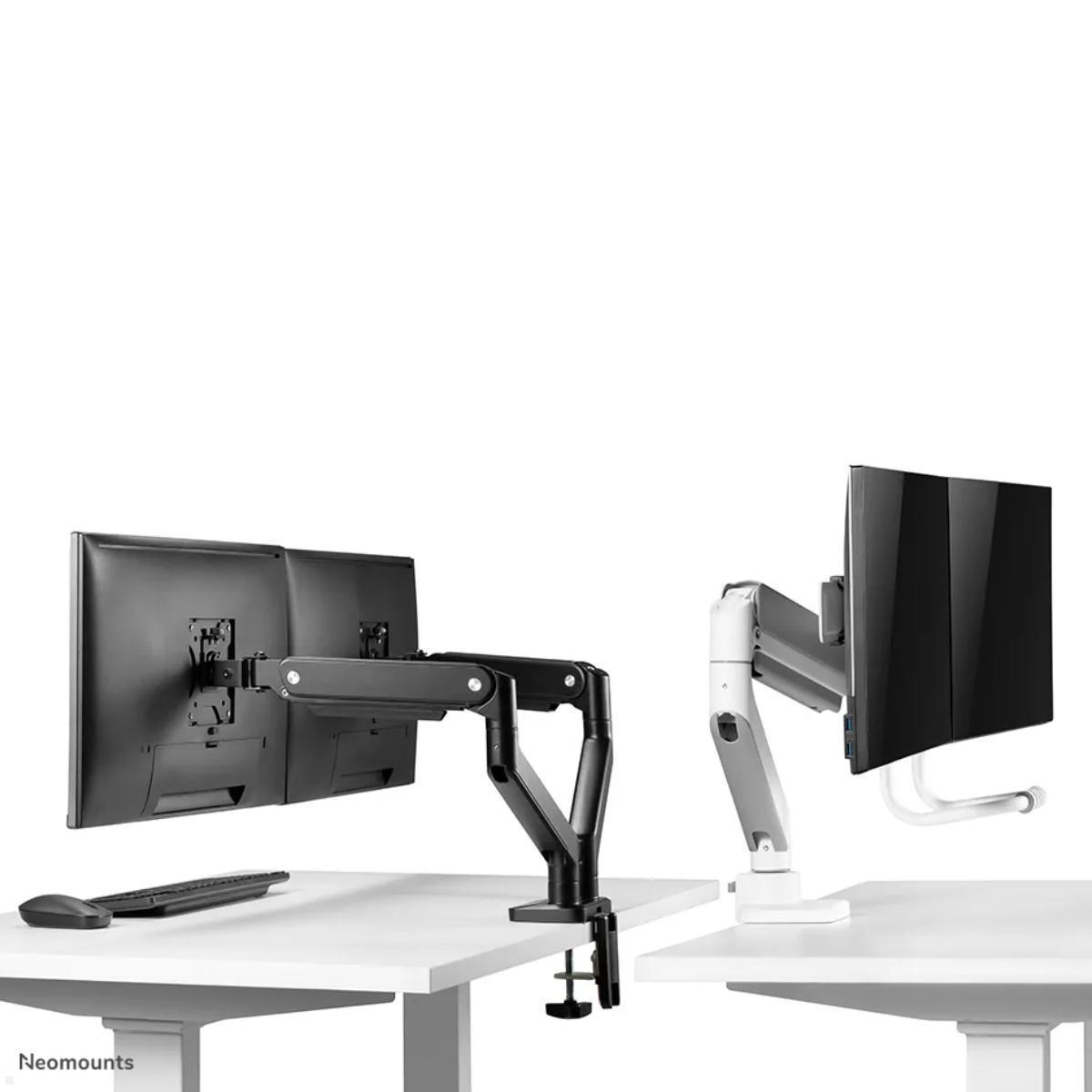 Neomounts DS75-450WH2 Monitorhalter für 2 Monitore nebeneinander bis 32 Zoll, weiß Variationen Neomounts DS75-450WH2 Monitorhalter für 2 Monitore nebeneinander bis 32 Zoll, weiß Variationen