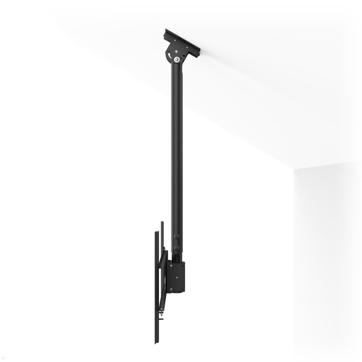 SMS Func Ceiling P Monitor Deckenhalterung hoch, schwarz (02-116-1) Seitenansicht SMS Func Ceiling P Monitor Deckenhalterung hoch, schwarz (02-116-1) Seitenansicht