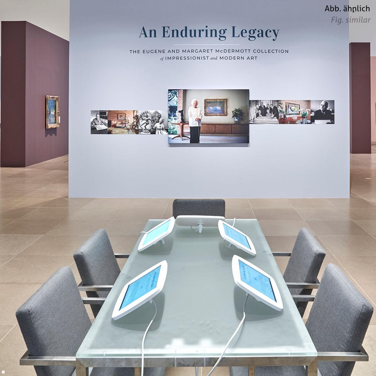 Bouncepad LOUNGE Tischständer Apple iPad 10.9 (10. Gen.), schwarz, Museum Bouncepad LOUNGE Tischständer Apple iPad 10.9 (10. Gen.), schwarz, Museum