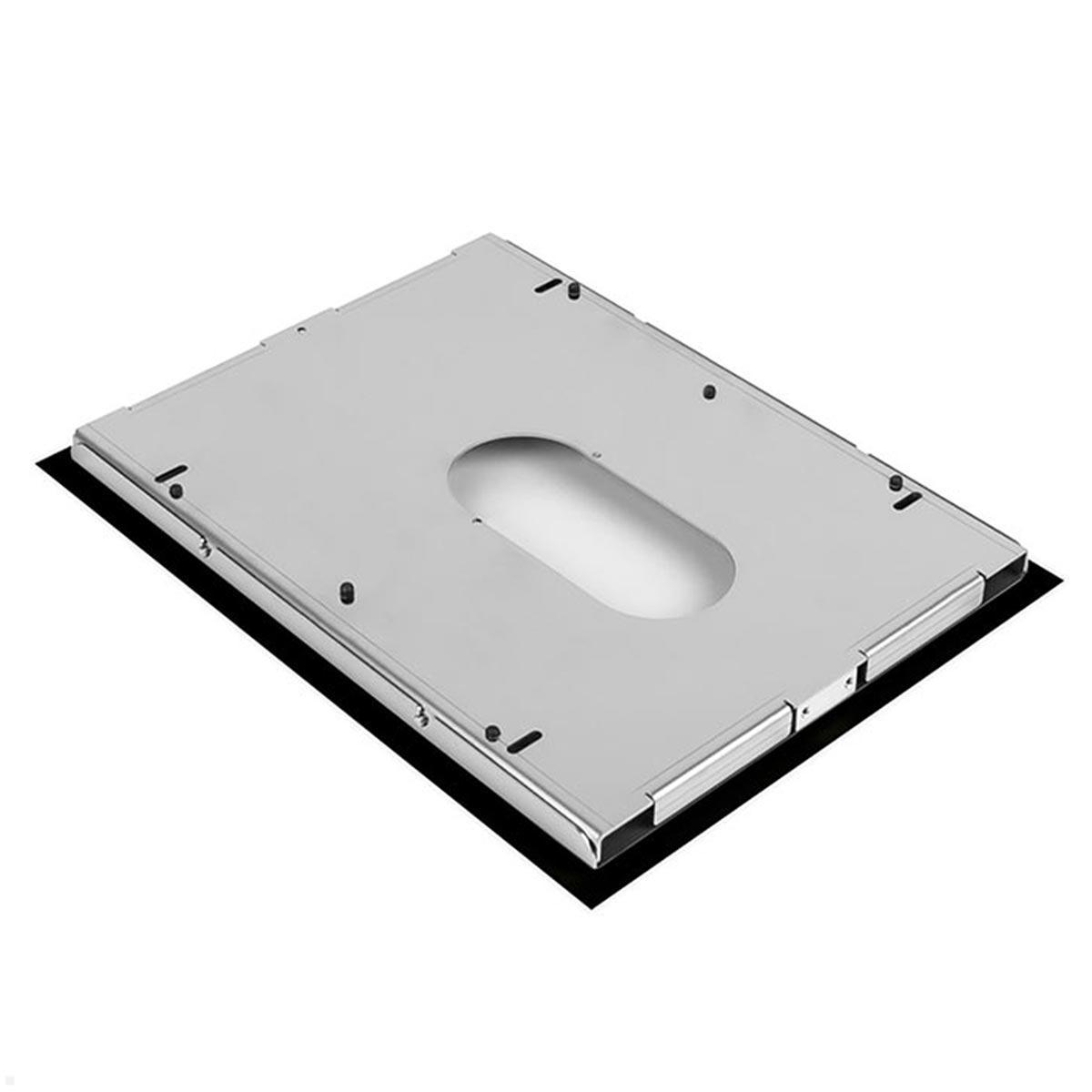 TabLines TWE113B Tablet Wandeinbau für Samsung Tab A9 8.7, schwarz, Rückseite TabLines TWE113B Tablet Wandeinbau für Samsung Tab A9 8.7, schwarz, Rückseite