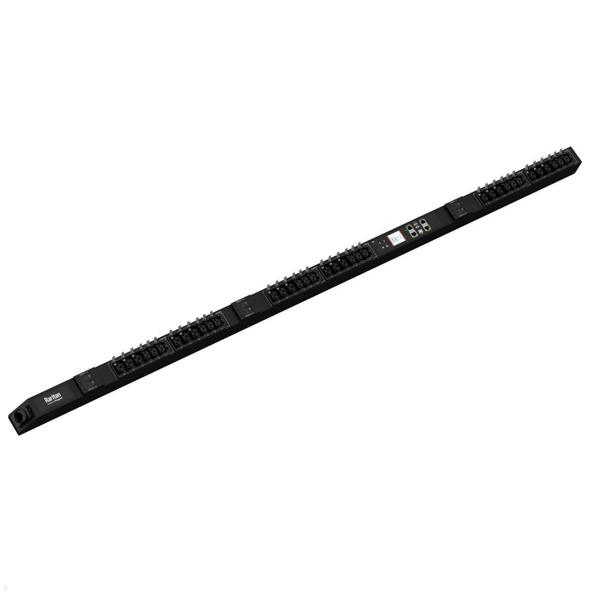 Legrand Raritan iX Rack-PDU 0U mit 18xC13 / 18xHDOT Cx, 3-phasig 400V 32A, Input Metered RCM (PX4-1699-E7M28V2), dreiphasige Rack-PDU RCM