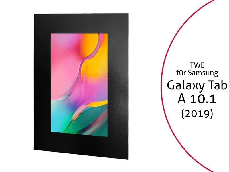 TabLines TWE079B Tablet Wandeinbau für Samsung Galaxy Tab A 10.1 (2019), schwarz TabLines TWE079B Tablet Wandeinbau für Samsung Galaxy Tab A 10.1 (2019), schwarz