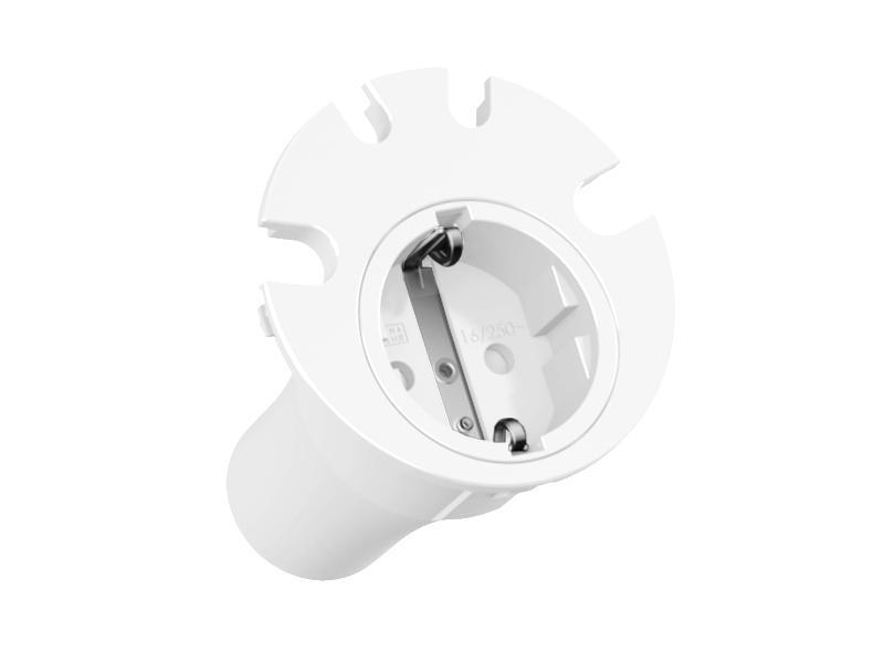 Bachmann LOOP IN Steckdose mit 4x Kabeldurchlass, weiß (938.101) Bachmann LOOP IN Steckdose mit 4x Kabeldurchlass, weiß (938.101)