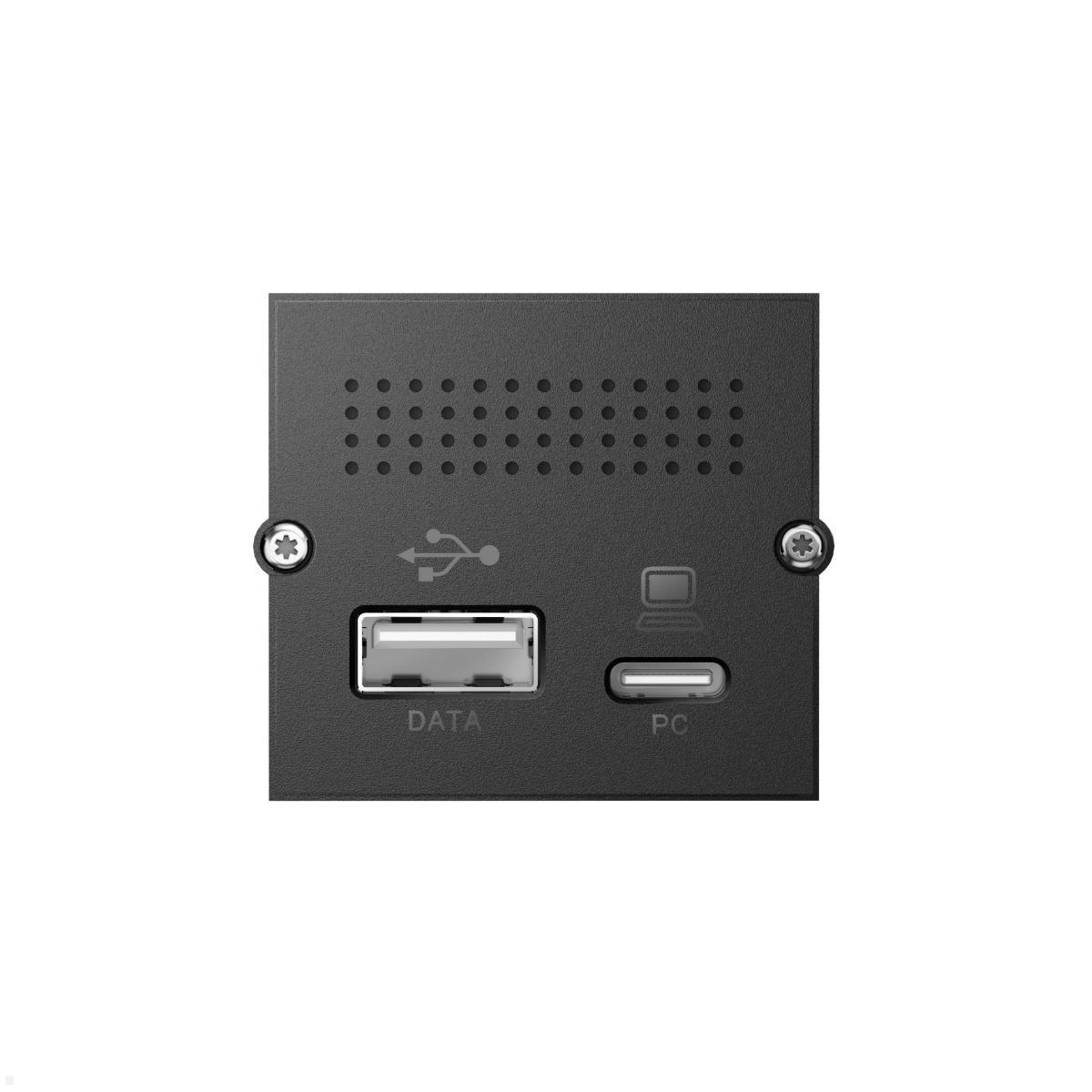 Bachmann Mini Port Replikator mit USB-C PD 100W 2x USB-A (917.229) Bachmann Mini Port Replikator mit USB-C PD 100W 2x USB-A (917.229)