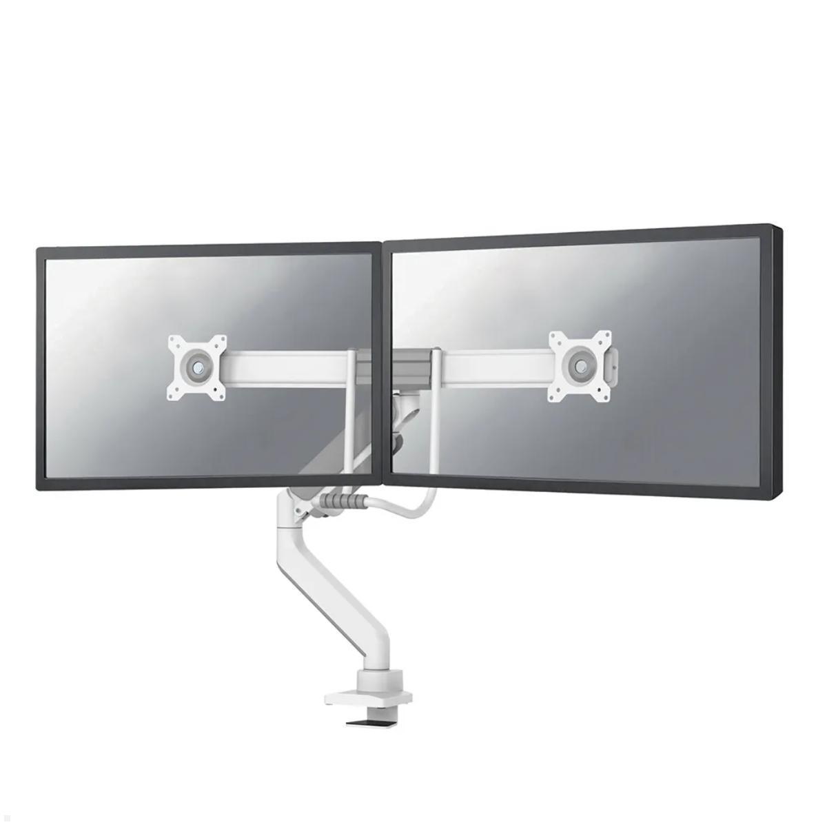 Neomounts DS75-450WH2 Monitorhalter für 2 Monitore nebeneinander bis 32 Zoll, weiß Neomounts DS75-450WH2 Monitorhalter für 2 Monitore nebeneinander bis 32 Zoll, weiß