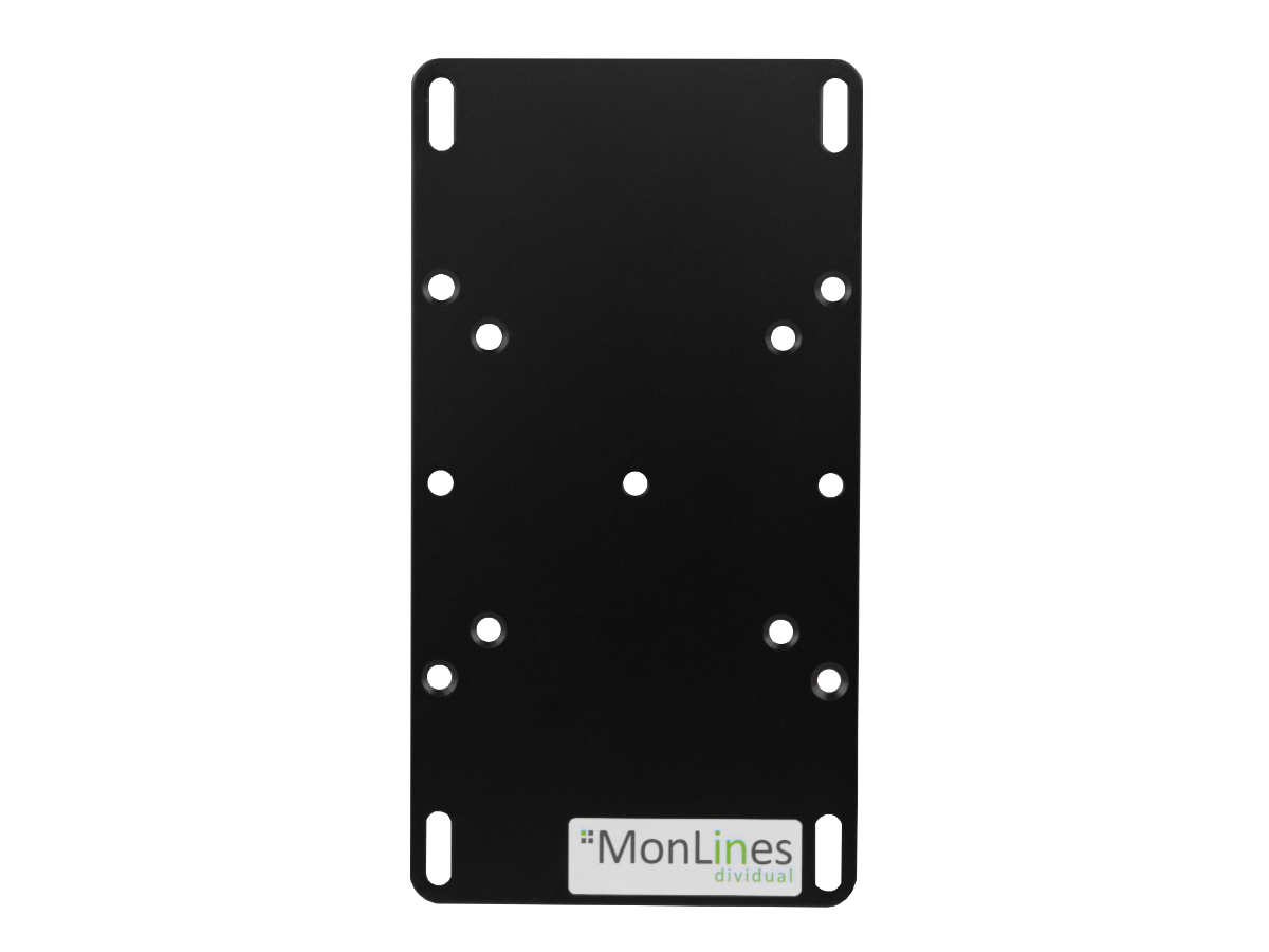 MonLines V056 VESA Adapter von 100x100 auf 200x100 mm MonLines V056 VESA Adapter von 100x100 auf 200x100 mm