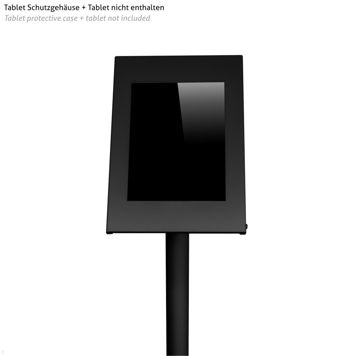 TabLines TBS003B Boden Tabletständer, schwarz, Tablet Hochformat TabLines TBS003B Boden Tabletständer, schwarz, Tablet Hochformat