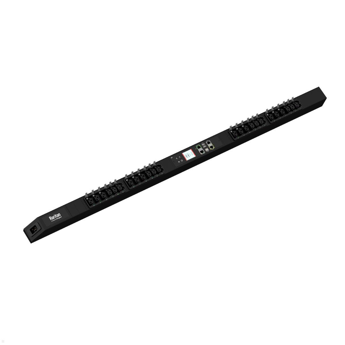 Legrand Raritan iX Rack-PDU 0U mit 12xC13 / 12xCx, 1-phasig 100-240V 16A, Outlet Metered/Switched RCM (PX4-53A8C-C8E7M27A0), Raritan iX Rack-PDU 0U RCM