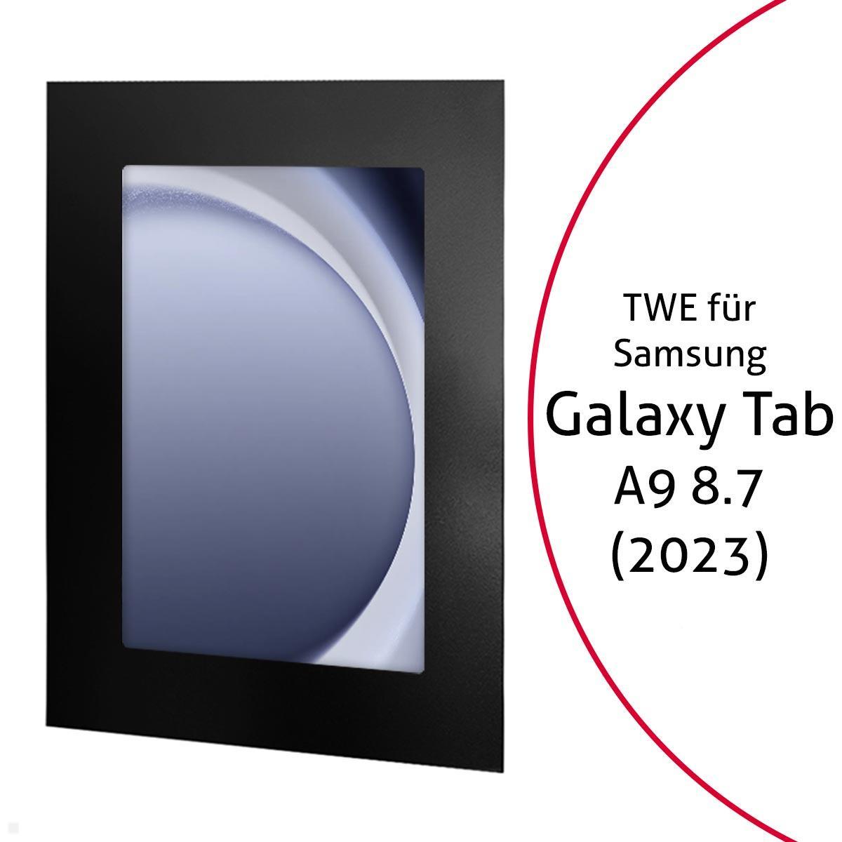 TabLines TWE113B Tablet Wandeinbau für Samsung Tab A9 8.7, schwarz TabLines TWE113B Tablet Wandeinbau für Samsung Tab A9 8.7, schwarz