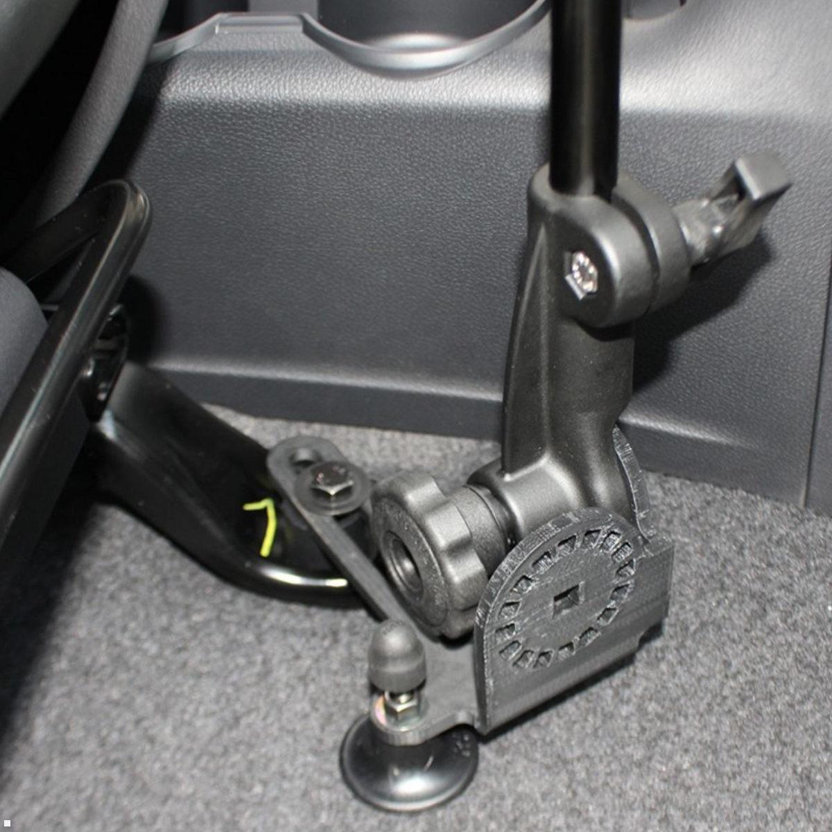 RAM Mounts Pod HD Universal Fahrzeughalterung  C-Kugel höhenverstellbar (RAM-316-HD-202U), Pod HD Halterung