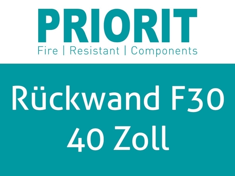 Priorit Rückwand für Monitoreinhausung PRIODIS F30 feuerhemmend 40Zoll Priorit Rückwand für Monitoreinhausung PRIODIS F30 feuerhemmend 40Zoll