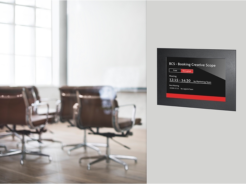 TabLines TWE002B Tablet Wandeinbau für Samsung Tab 4 10.1, schwarz als Room manager TabLines TWE002B Tablet Wandeinbau für Samsung Tab 4 10.1, schwarz als Room manager