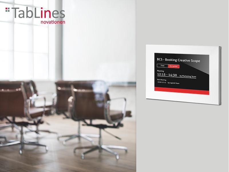 TabLines TSG009W Tablet Schutzgehäuse für iPad Mini 1/2/3, weiß als Room Manager TabLines TSG009W Tablet Schutzgehäuse für iPad Mini 1/2/3, weiß als Room Manager