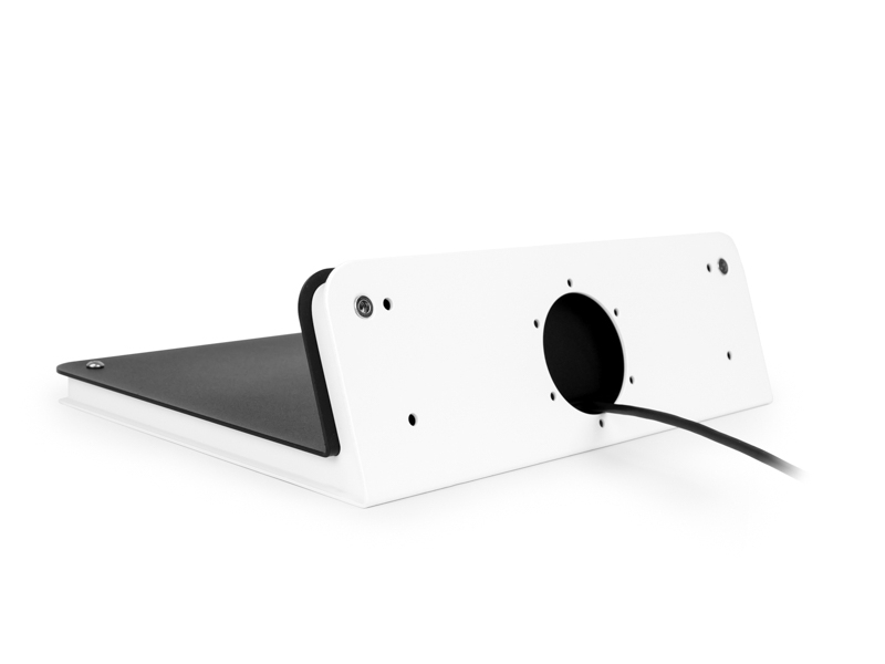 TabLines TTS077 Design Tablet Stand anschraubbar Samsung Galaxy Tab A 10.1 (2019) integrierte Kabelführung TabLines TTS077 Design Tablet Stand anschraubbar Samsung Galaxy Tab A 10.1 (2019) integrierte Kabelführung