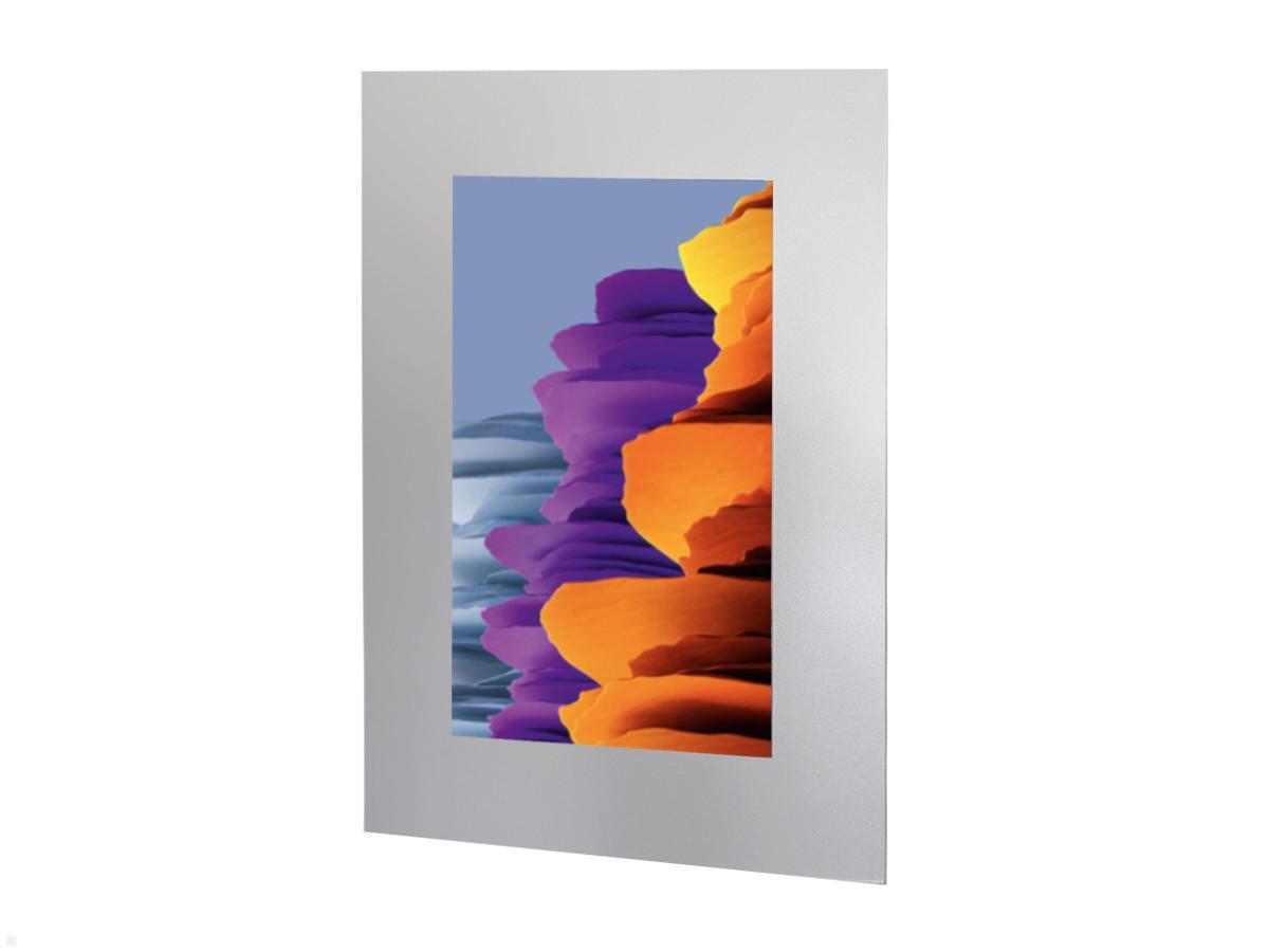 Samsung Galaxy Tab S7 11.0 Tablet Wand Halterung, silber, Vorderansicht Samsung Galaxy Tab S7 11.0 Tablet Wand Halterung, silber, Vorderansicht