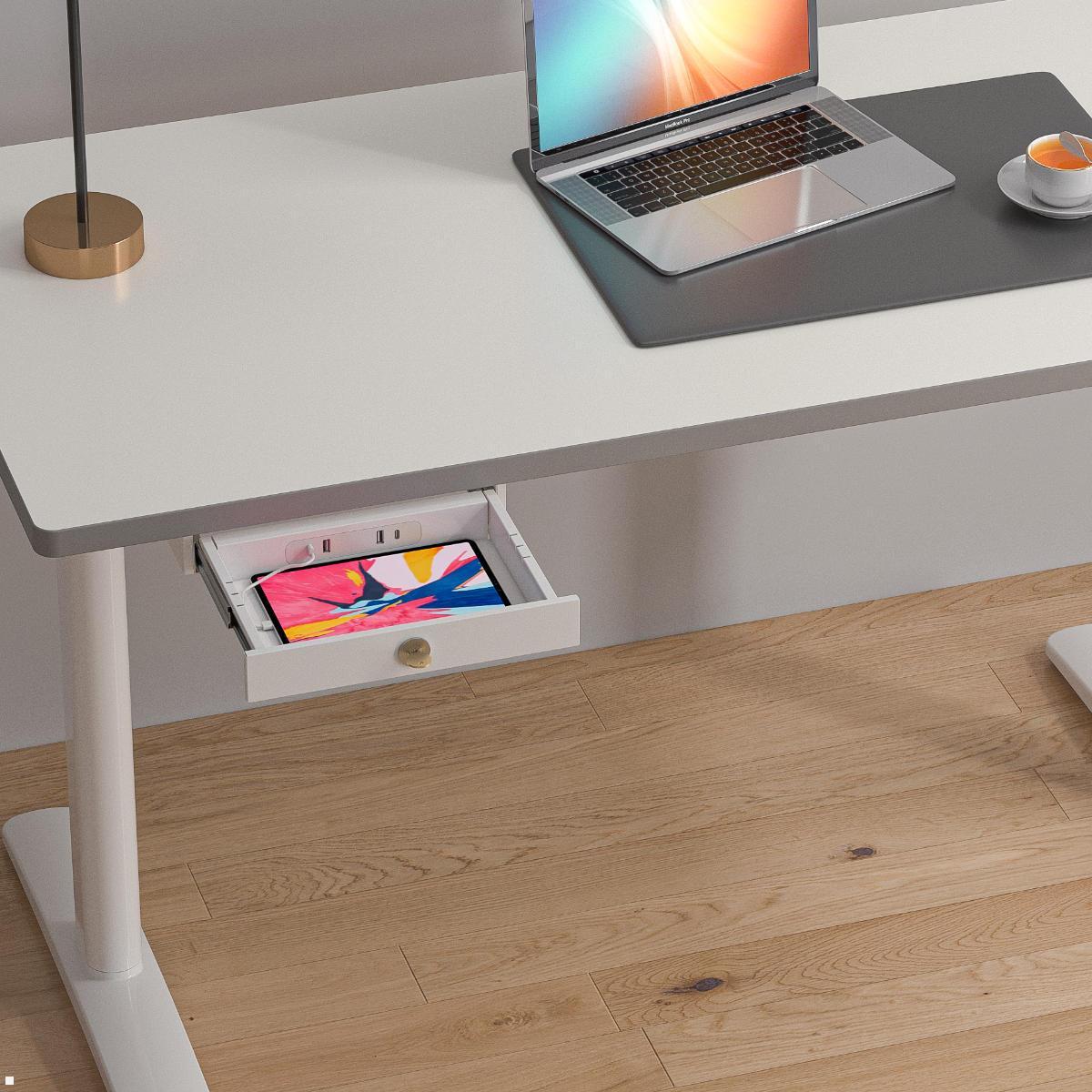 Fellowes Drawer Unterbau Schublade mit USB A/C, Anwendungsbeispiel