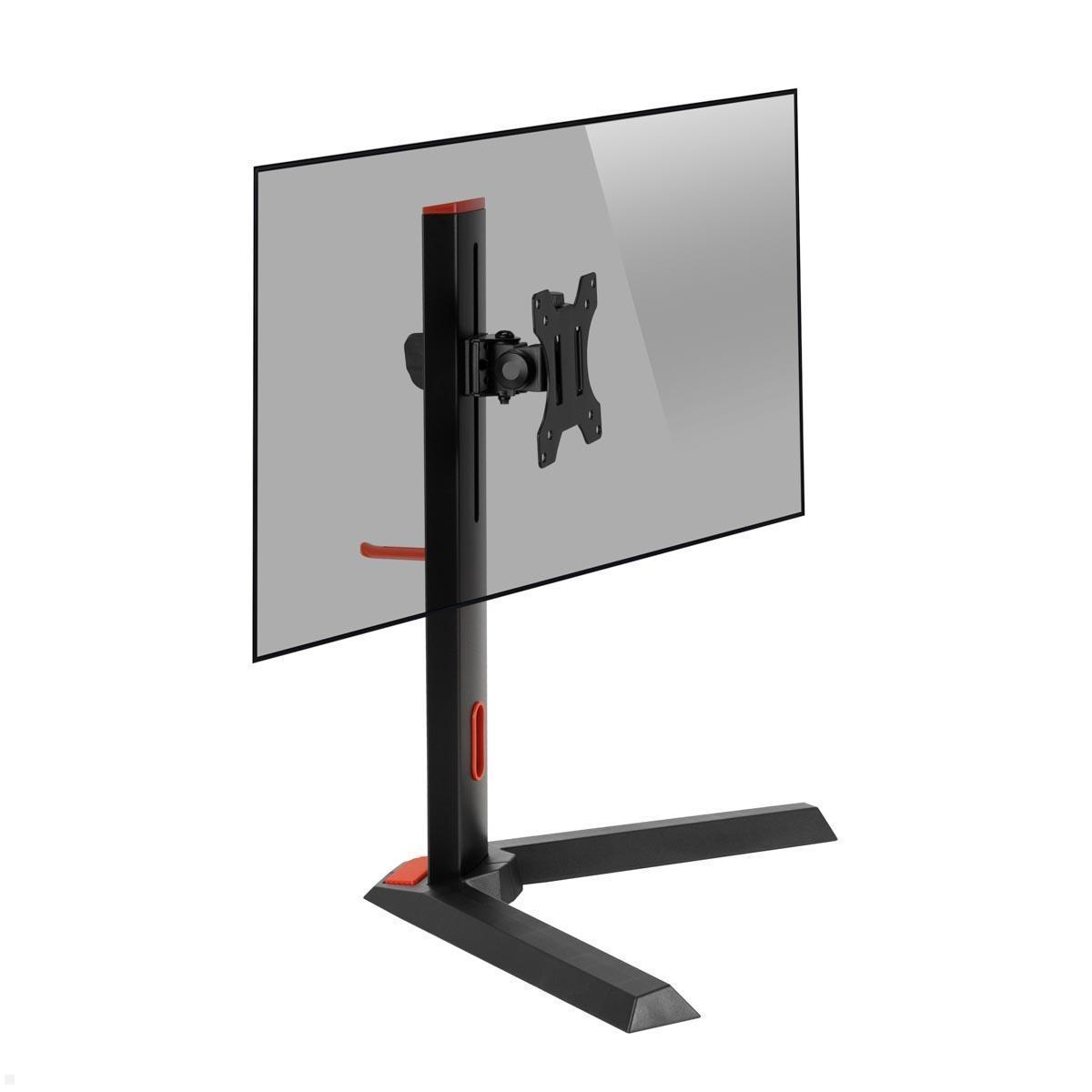MonLines MTS500B Gaming Tisch Monitorständer bis 32 Zoll, höhenverstellbar
