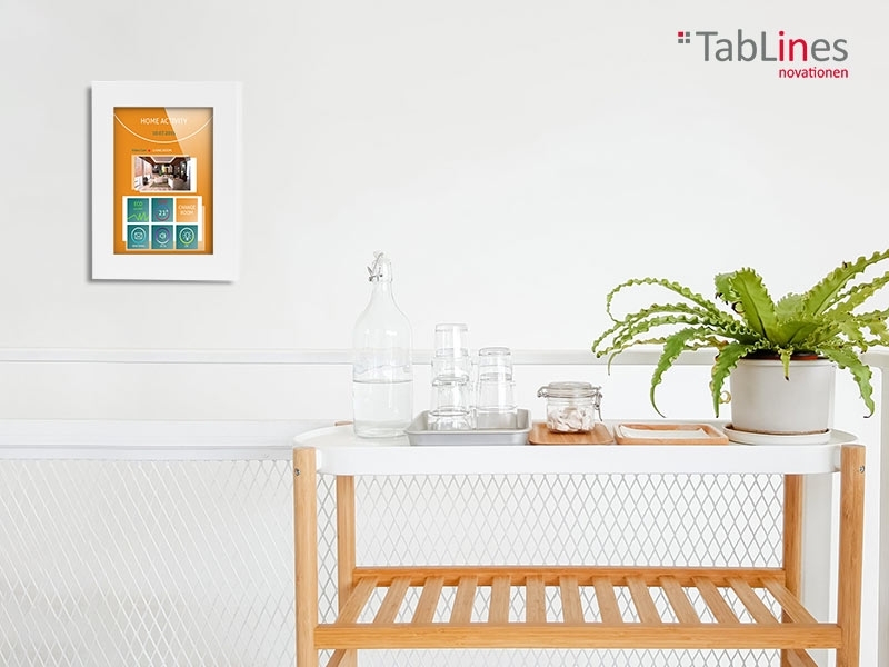 TabLines TSG054W iPad Wandhalterung für Apple iPad 9.7 (2018), weiß TabLines TSG054W iPad Wandhalterung für Apple iPad 9.7 (2018), weiß