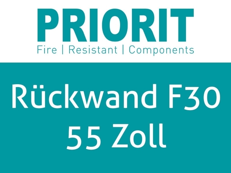 Priorit Rückwand für Monitoreinhausung PRIODIS F30 feuerhemmend 55Zoll Priorit Rückwand für Monitoreinhausung PRIODIS F30 feuerhemmend 55Zoll
