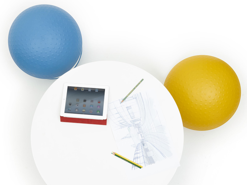 Humanscale Ballo B10UW Sitzball blau Humanscale Ballo B10UW Sitzball blau