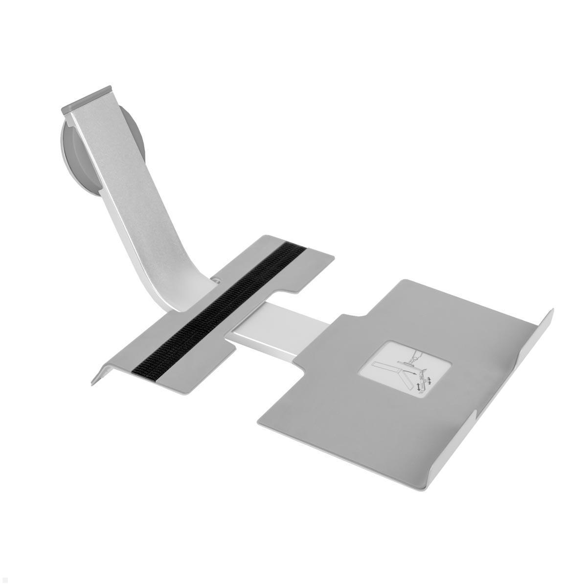 Humanscale M2.1 Laptop Wandhalterung mit Schwenkarm gerade, silber, Tiefe verstellbar Humanscale M2.1 Laptop Wandhalterung mit Schwenkarm gerade, silber, Tiefe verstellbar