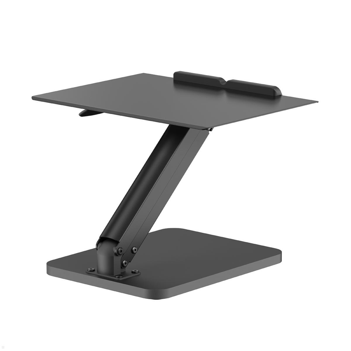 TecLines TNH003 Laptop / Tablet Tischständer höhenverstellbar, schwarz inkl. Umrandung TecLines TNH003 Laptop / Tablet Tischständer höhenverstellbar, schwarz inkl. Umrandung