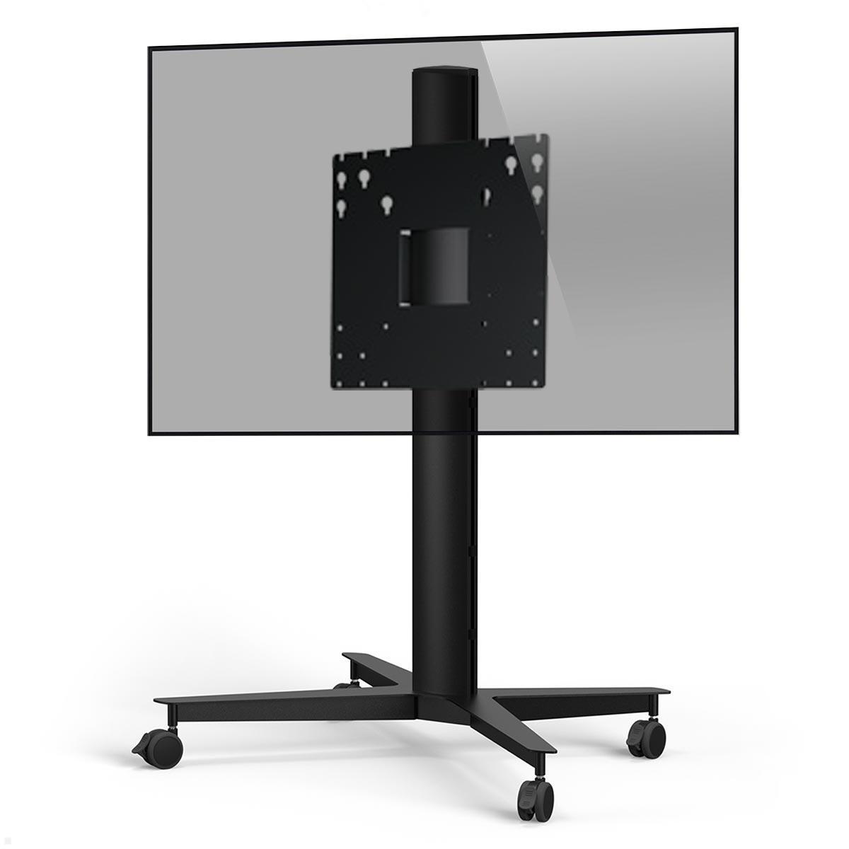 SMS Icon FH MT 1450 C Mobiler Monitorständer mit VESA Adapter bis 400x400 mm, schwarz integrierte Stromversorgung  SMS Icon FH MT 1450 C Mobiler Monitorständer mit VESA Adapter bis 400x400 mm, schwarz integrierte Stromversorgung