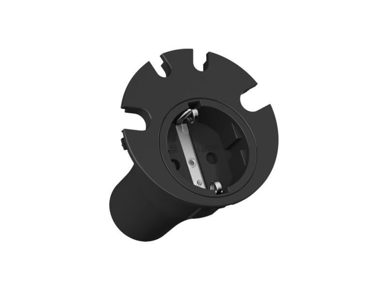 Bachmann LOOP IN Steckdose mit 4x Kabeldurchlass, schwarz (938.001) Bachmann LOOP IN Steckdose mit 4x Kabeldurchlass, schwarz (938.001)