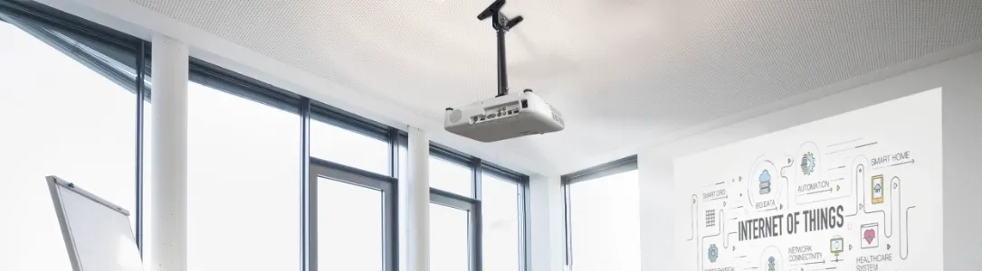Beamer Halterung Decke starr, feste Höhe