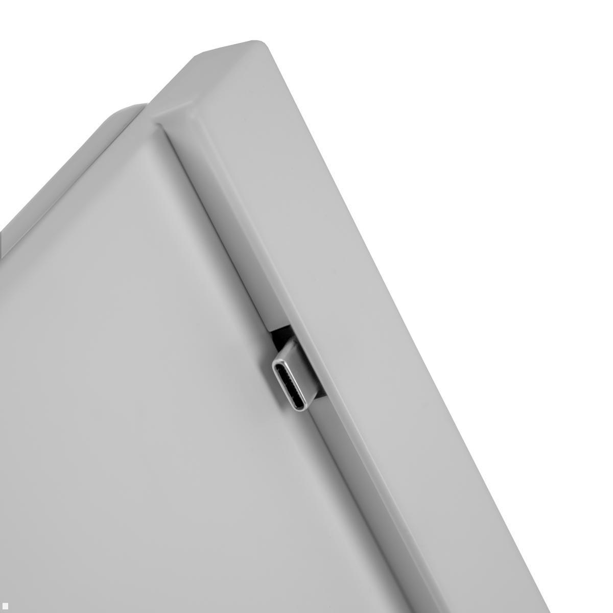 TabLines TTP009S Tabletständer Tisch Plug für iPad Air 11 (M2), silber USB-C Plug TabLines TTP009S Tabletständer Tisch Plug für iPad Air 11 (M2), silber USB-C Plug