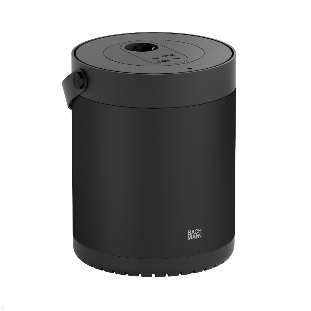 Bachmann MOV:E mit 1x CEE7/3 2x USB-C 60W 2x USB-A 15W schwarz BM0010903