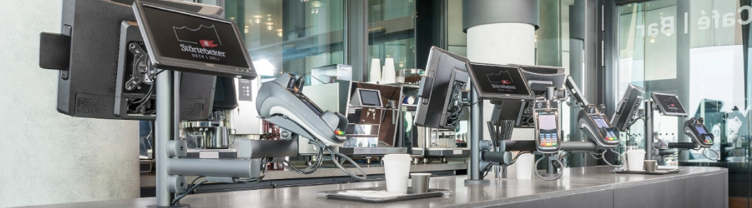 Retail POS Barcode Scanner Halterung